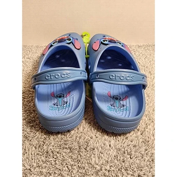 Crocs Disney Stitch Classic Comfort Clogs Clog Size Men's 9 Women's 11 Shoes NWT - Picture 6 of 14